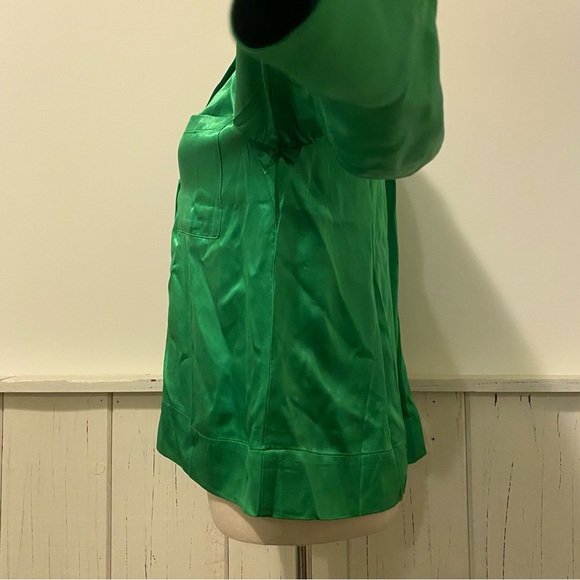 NWT Pistola Small Green Sia Blouse - Picture 6 of 13